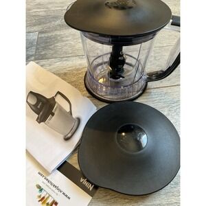 Ninja Master Prep Professional QB1004 40 oz Processing Pitcher 2 Lids Blade New